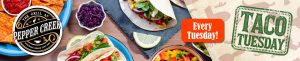 Taco tuesday at Pepper Creek